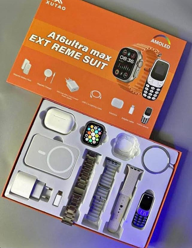 A16 ULTRA MAX – LA MONTRE CONNECTÉE RÉVOLUTIONNAIRE !