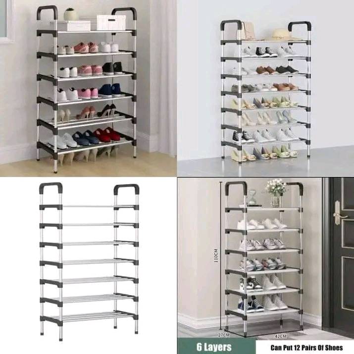 Etagère de chaussures à 6 niveaux