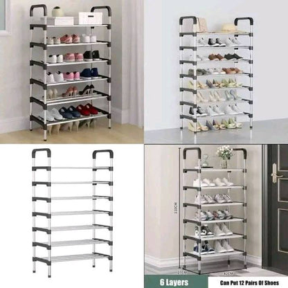 Etagère de chaussures à 6 niveaux