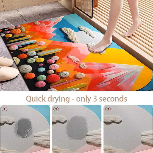 Tapis 3D absorbant