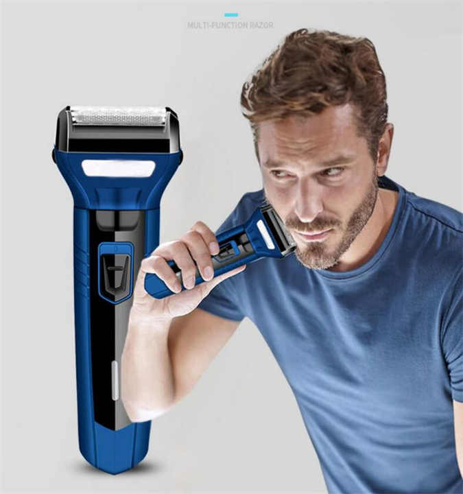 Rasoir électrique 3 en 1 avec fonction rechargeable