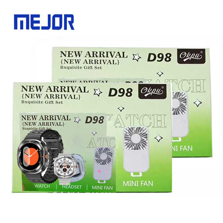 La montre connectée D98 avec son pack ultra complet