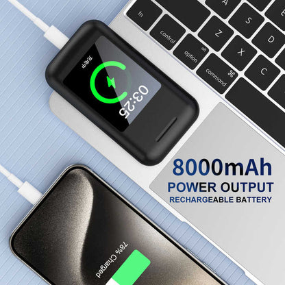 Power Bank 3-en-1 avec écran tactile et écouteurs sans fil