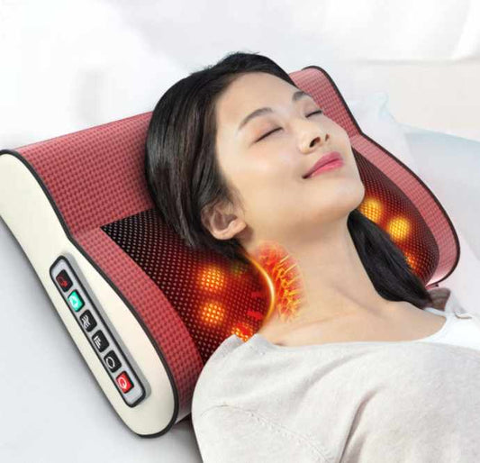 Oreiller de Massage pour Cou, Épaules et Corps Entier