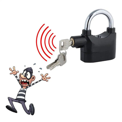 Le cadenas alarme en acier avec sirène de 110 dB