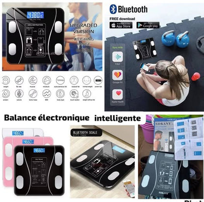 Pèse-personne électronique à Bluetooth