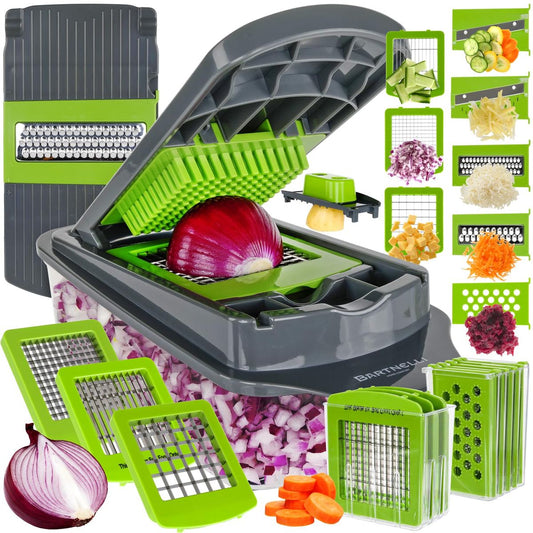 Découpeuse Légumes-Oignons Multifonctions 10 en 1